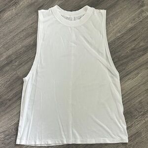 Lululemon White Sleeveless Women's Top